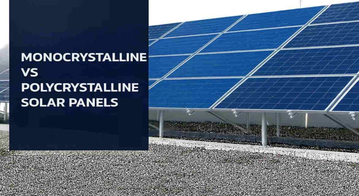 Monocrystalline vs Polycrystalline Solar Panels
